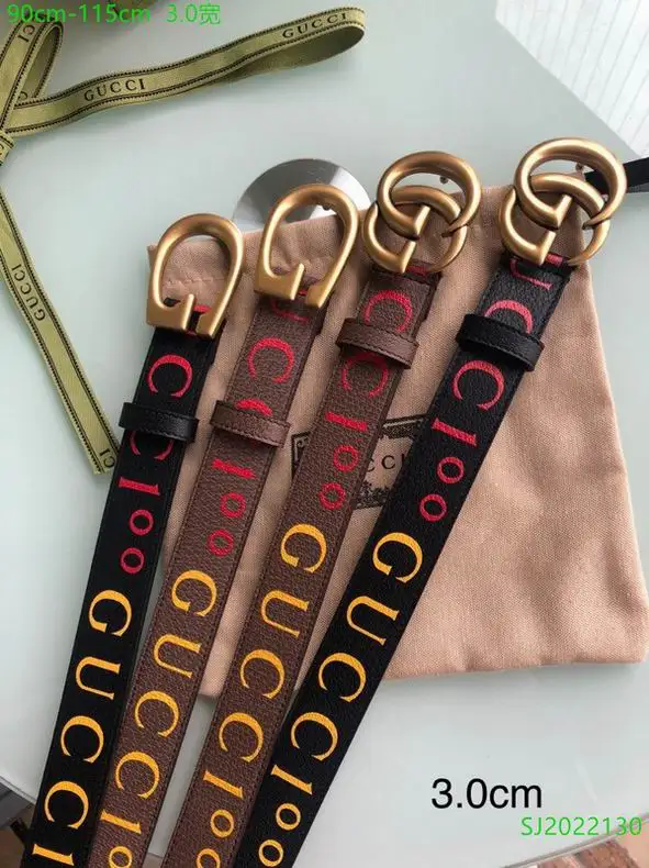 Gucci Belt 30mmX90-115cm 7D15
